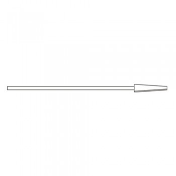 Wullstein Micro Suction Tube Stainless Steel, 4.5 cm - 1 3/4" Diameter 0.4 mm Ø